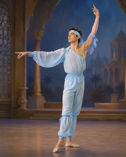 Talisman Male Variation ballet variation illustration